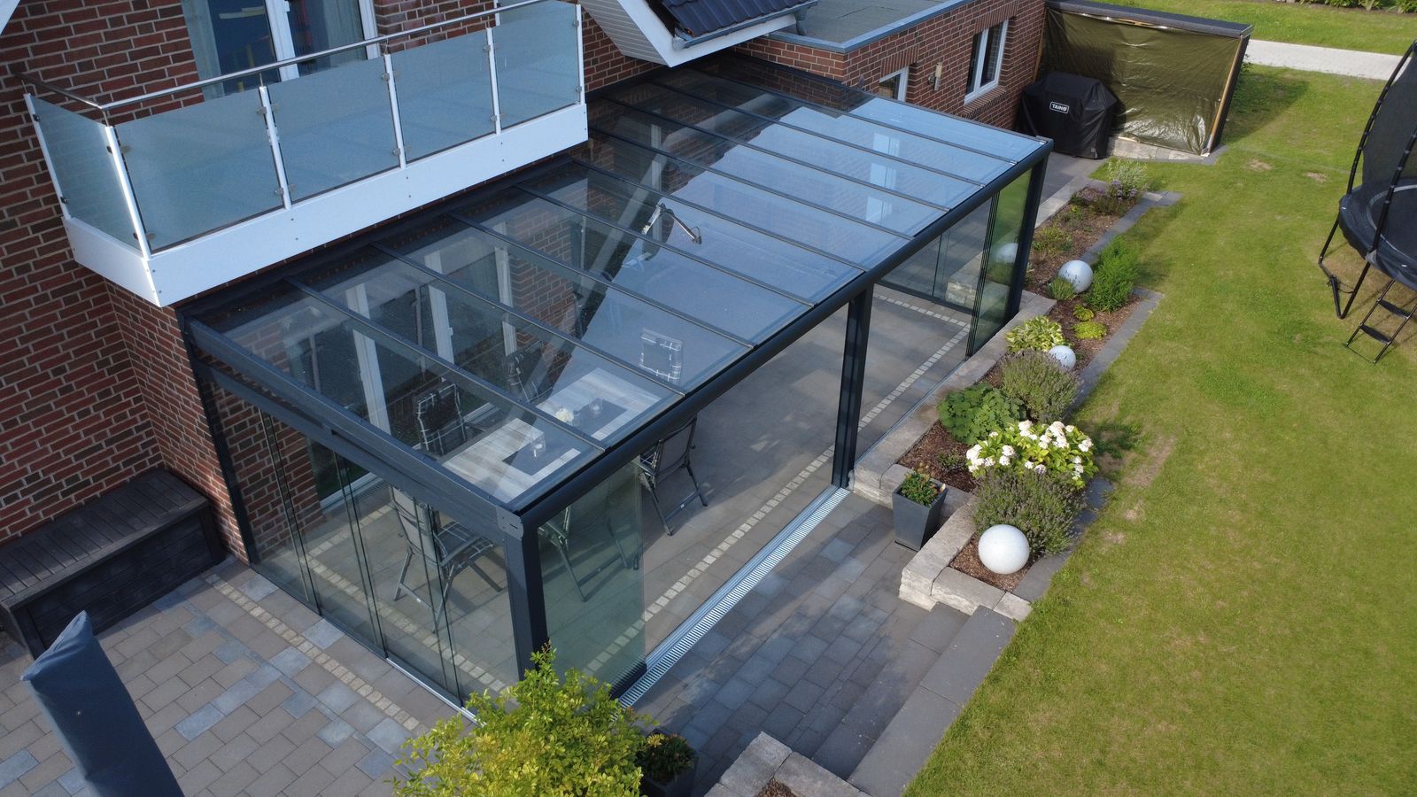 Moderne Terrassenüberdachung in Osnabrück